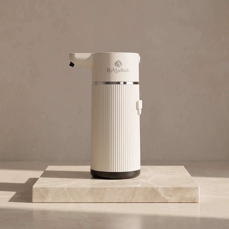 By Madinah WuduFlow, distributeur d'eau automatique pour ablutions