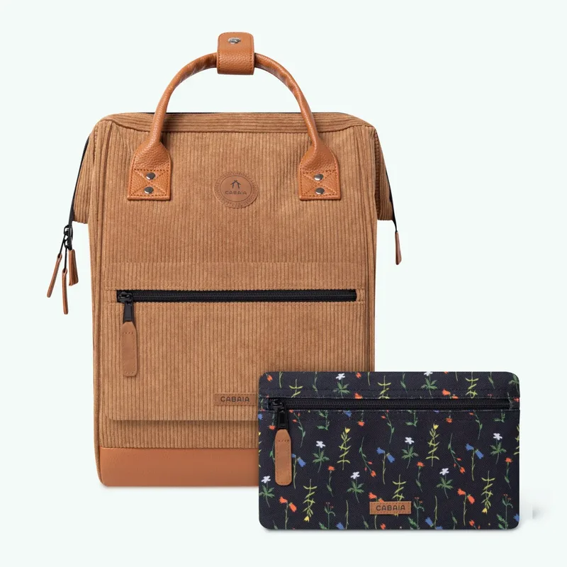 Cabaïa Sac à dos Adventurer Medium Dubai, 2 poches avant interchangeables