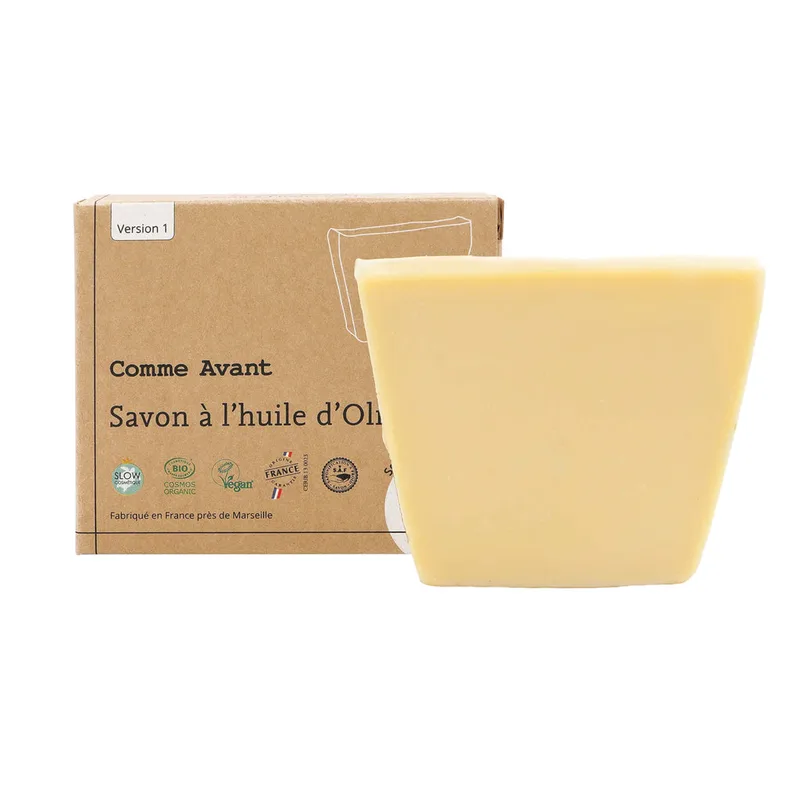 Comme Avant Savon à l'huile d'olive, pain de 1 kg à découper