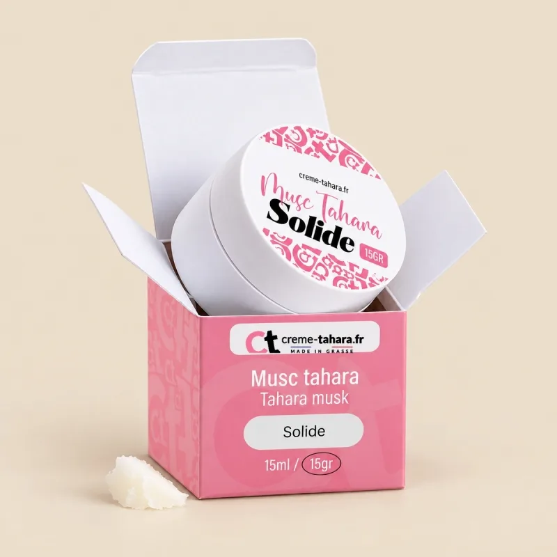 creme-tahara.fr Musc Tahara intime solide, pot de 15 g
