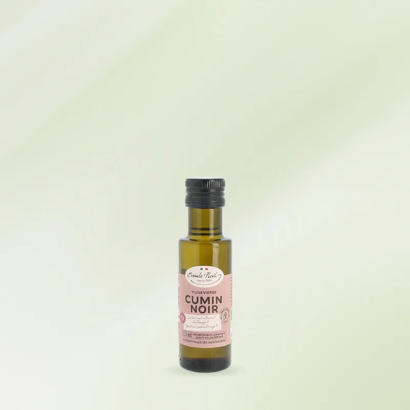 Émile Noël Huile vierge de cumin noir bio, 100 ml