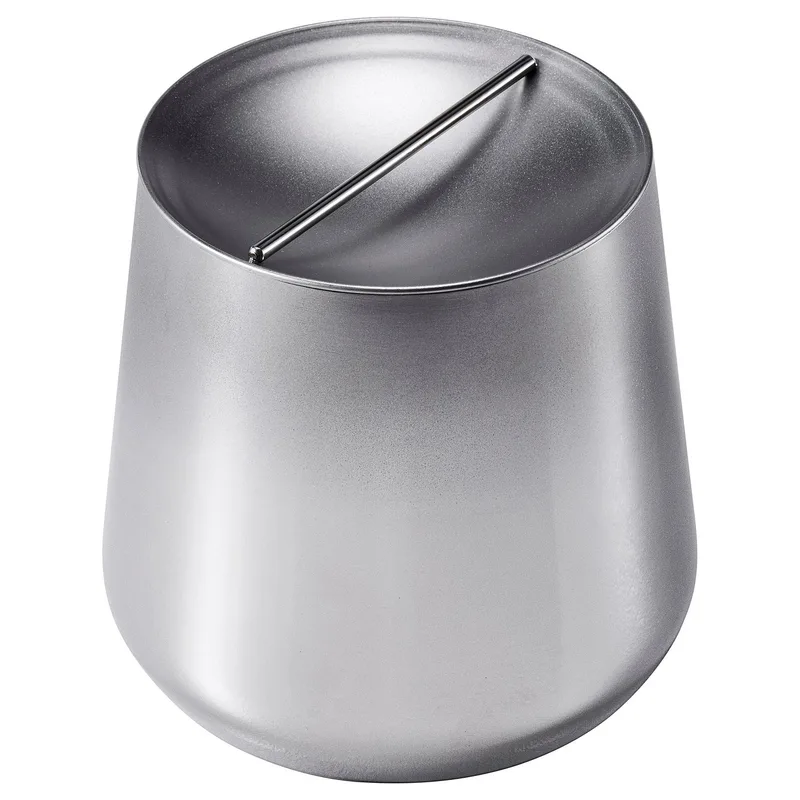 IKEA AFTONHAJ bocal avec couvercle, acier inoxydable, 1,5 L