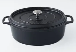 Invicta Daubière ovale en fonte émaillée 29 cm, 5 L