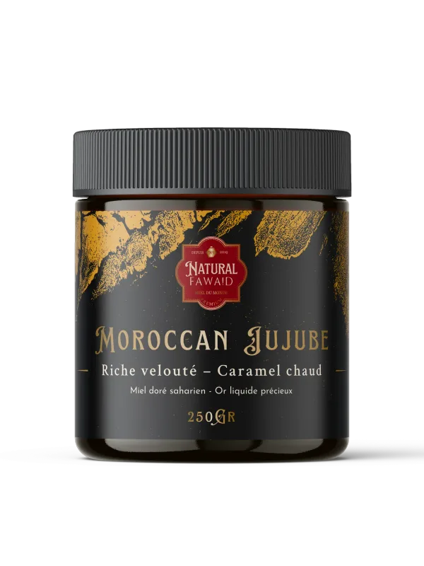 Natural Fawaid Miel de jujubier du Maroc, pot de 250 g
