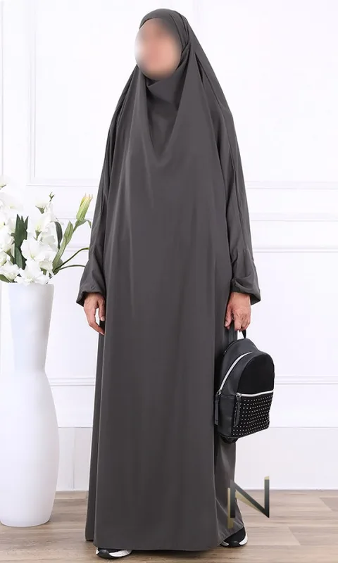Nabira Tenue de prière Sadra II, jilbab 1 pièce en microfibre