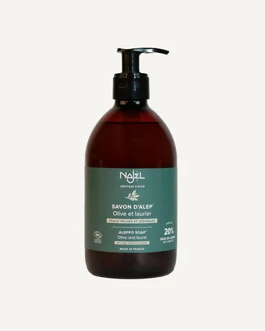 Najel Savon d'Alep liquide 20 % laurier, 500 ml