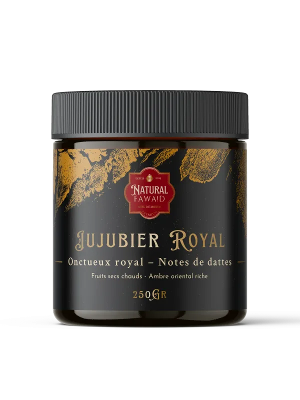 Natural Fawaid Miel de jujubier royal du Yémen, Sidr Maliki, pot de 250 g
