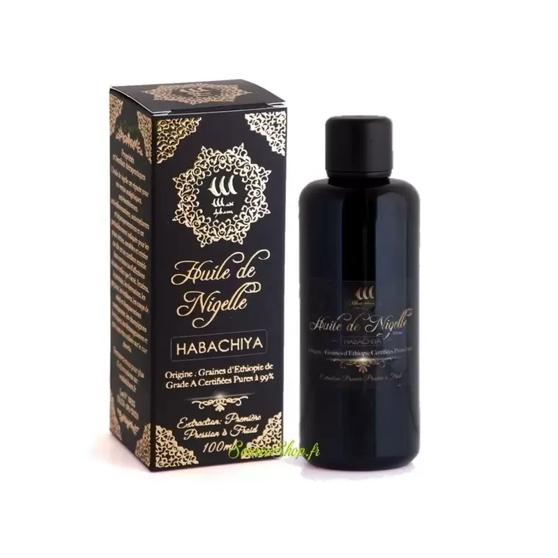 Wadi Shibam Huile de nigelle d'Éthiopie (habachia), 100 ml