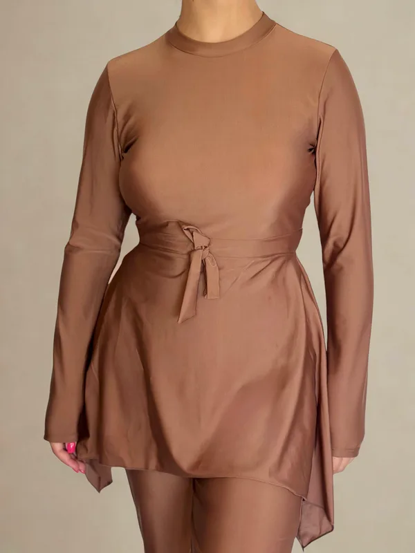 Ynes Burkini moderne Soleya, 3 pièces (tunique, legging, bonnet)